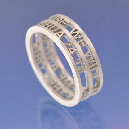 My Special Quote Ring Ring by Chris Parry Jewellery