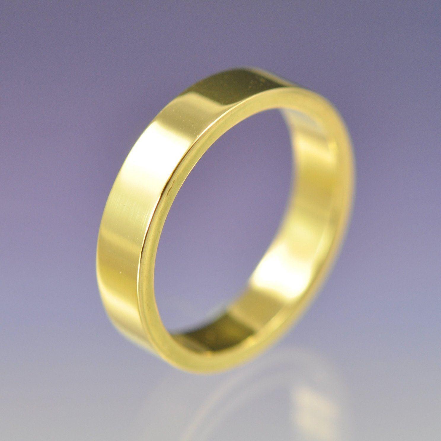 Plain Band 9k - Flat Shank Ring by Chris Parry Jewellery
