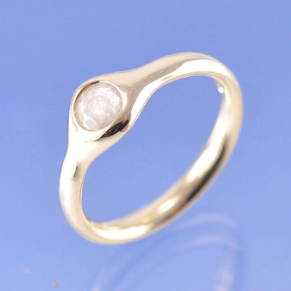 Stones Made from cremation ashes - Future Ring Ring by Chris Parry Jewellery
