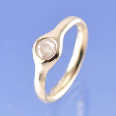 Stones Made from cremation ashes - Future Ring Ring by Chris Parry Jewellery