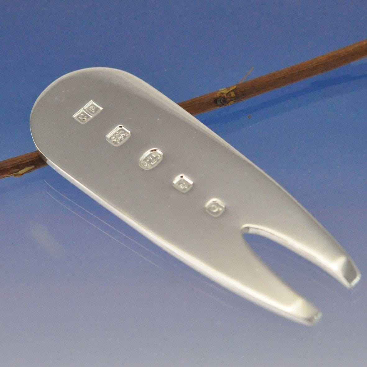 Golf Divot Repair Tool Silverware by Chris Parry Jewellery